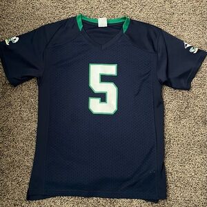 Notre Dame Jersey Kids Size L (12-14) Made by Rivalry Threads 91
